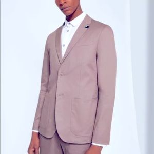 Ted Baker Men’s Cliford Piece-Dyed Cotton Blazer